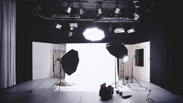 Creatieve fotografie opstelling